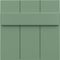 Ekena Millwork 12"W x 12"H True Fit PVC Joined Board-n-Batten Shutters Sample, Track Green SAMPLE-TFPBBTG - alternate 1